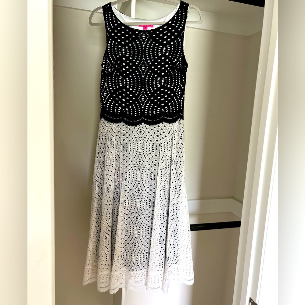 Black and White Dress